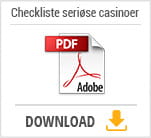 Gratis download checkliste så du kan tjekke online casinoer