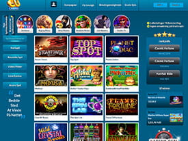 Spil med det samme med instant play hos EUcasino