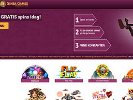 Bliv klar til at spille med Simba Games