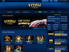 Spil live roulette med en dansk dealer og vind på Tivoli Casino